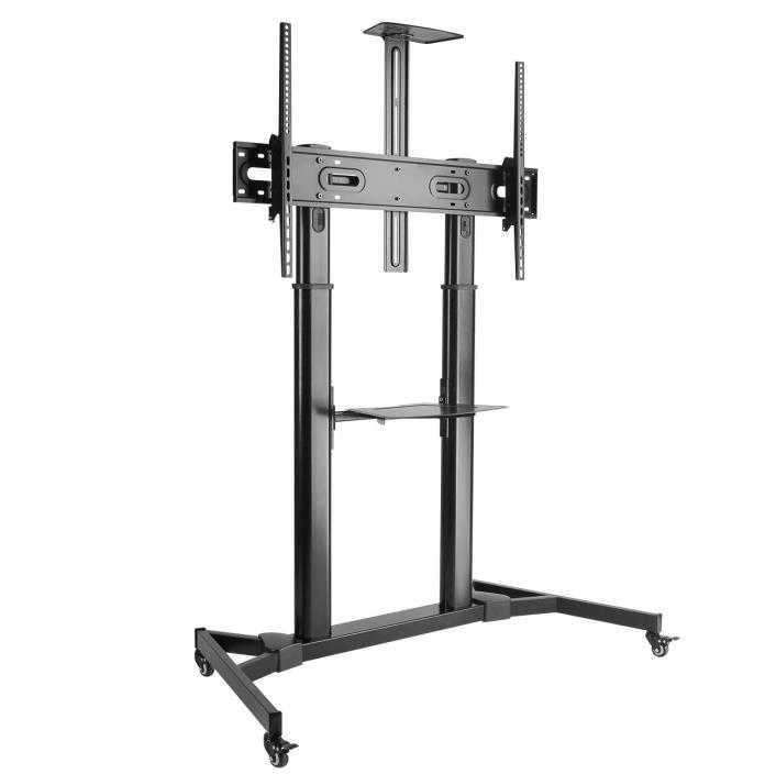 Laikiklis Sbox FS-3610 itin didelis LED televizoriaus stovas, pastatomas ant grindų, 60–100 colių, 100 kg