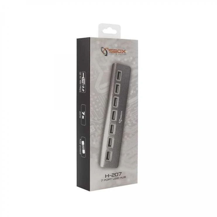 Sbox Technology Sbox H-207 7 prievadų USB koncentratorius