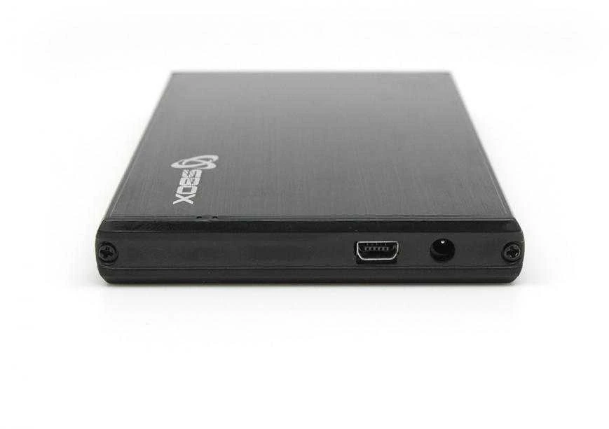 Sbox HDC-2562B 2.5 Išorinis kietasis diskas HDD Case Blackberry Juodas