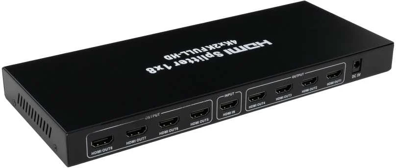 Sbox HDMI-8-V2 HDMI skirstytuvas 1x8, 4K@30 Hz