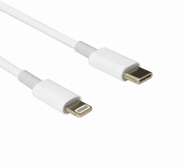 Sbox Technology Sbox iPH./8pin M.->TYPEC M. 1M TYPEC-IPH7 baltos spalvos