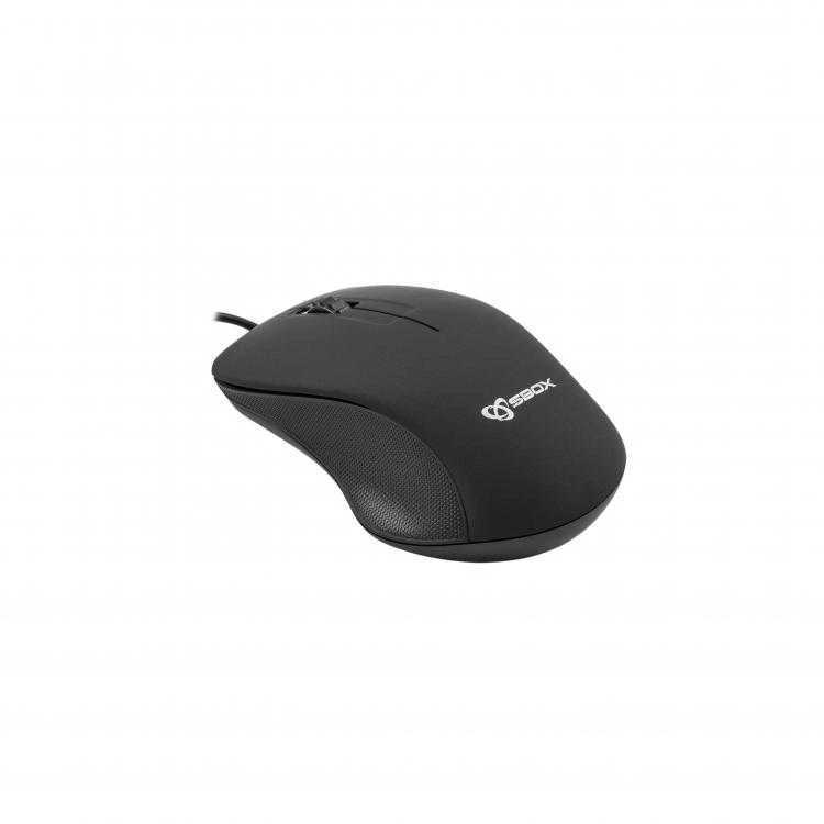 Sbox Technology SBOX Optinė pelė 1000dpi, 3D,Juodas (M-958B)