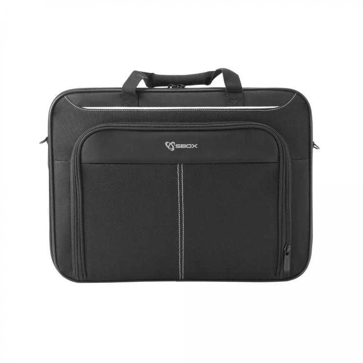 Sbox Technology Sbox NSE-2022 Notebook Backpack Hong Kong 15.6" juodos spalvos