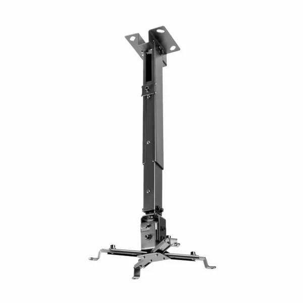Sbox Technology SBOX projektoriaus lubinis laikiklis, Height Adjustable, Rotatable, Load Capacity iki 20 kg, juodos spalvos(PM-18M)