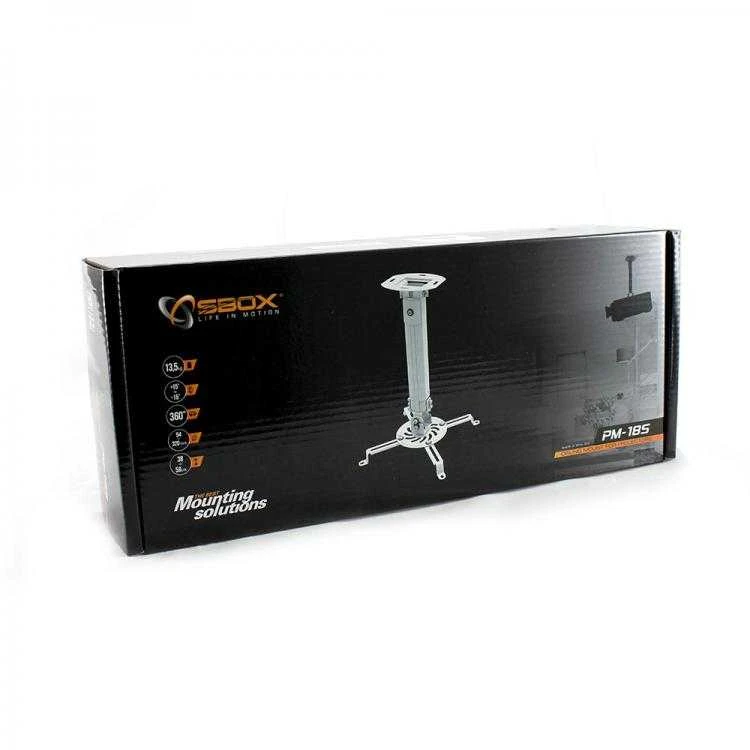 Sbox Technology SBOX lubinis laikiklis for Projektorius, height adjustable, rotatable, load Capacity iki 13.5kg (PM-18S)