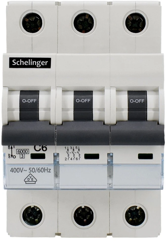 Schelinger Automatinis jungiklis 3P-B10A 10A 3F