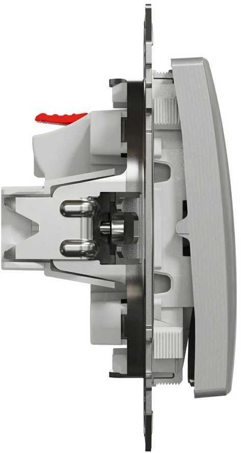 Schneider Electric Sedna Design Łącznik 1-biegunowy Sidabrinė aliuminio SDD113101