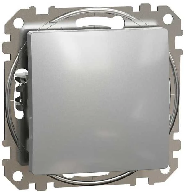Schneider Electric Sedna Design Łącznik 1-biegunowy Sidabrinė aliuminio SDD113101