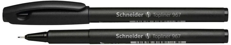Schneiders13 Rašiklis Schneider Topliner 967, juodas