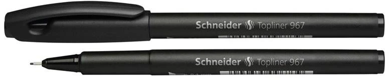 Schneiders13 Rašiklis Schneider Topliner 967, juodas