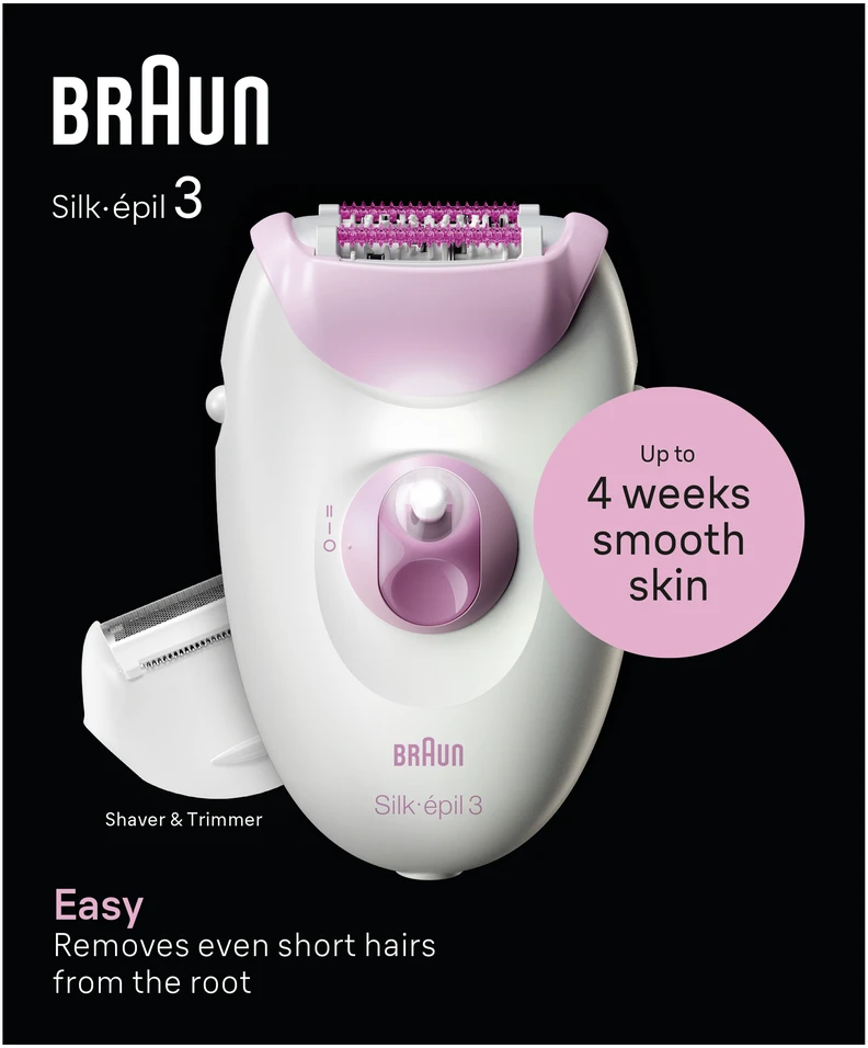 Epiliatorius Braun Silk•épil 3 SE3-031