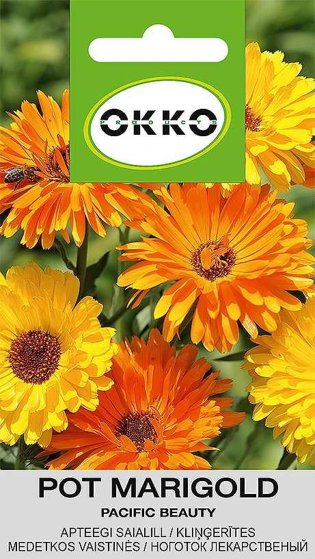 Okko Vaistinių medetkų PACIFIC BEAUTY sėklos