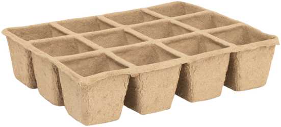 Sėklų daiginimo indo dangtelis Garden Center 725004-12, 21 cm x 17 cm x 5 cm, 3 vnt.