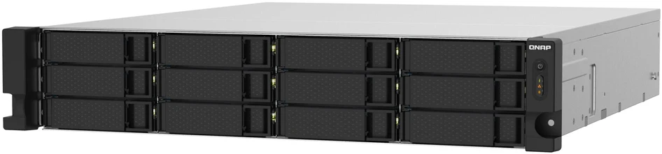 Serveris QNAP | 12 skyrių | TS-1232PXU-RP-4G | „AnnapurnaLabs Alpine“ | AL324 keturių branduolių | Procesoriaus dažnis 1,7 GHz | 4 GB | DDR4