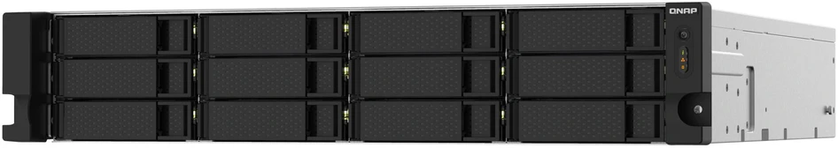 Serveris QNAP | 12 skyrių | TS-1232PXU-RP-4G | „AnnapurnaLabs Alpine“ | AL324 keturių branduolių | Procesoriaus dažnis 1,7 GHz | 4 GB | DDR4