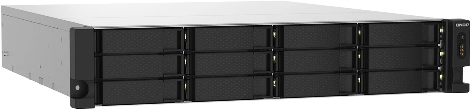 Serveris QNAP | 12 skyrių | TS-1232PXU-RP-4G | „AnnapurnaLabs Alpine“ | AL324 keturių branduolių | Procesoriaus dažnis 1,7 GHz | 4 GB | DDR4