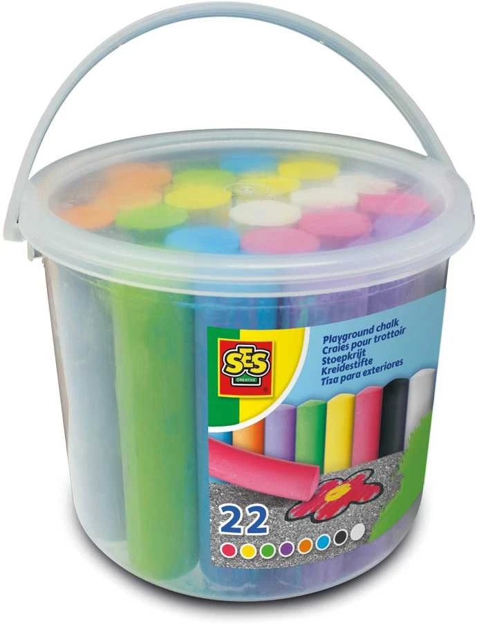 SES Lauko kreidelės kibirėlyje, 22 vnt.