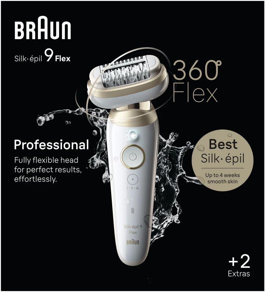 BRAUN SES9-011 3D Flex Epiliatorius