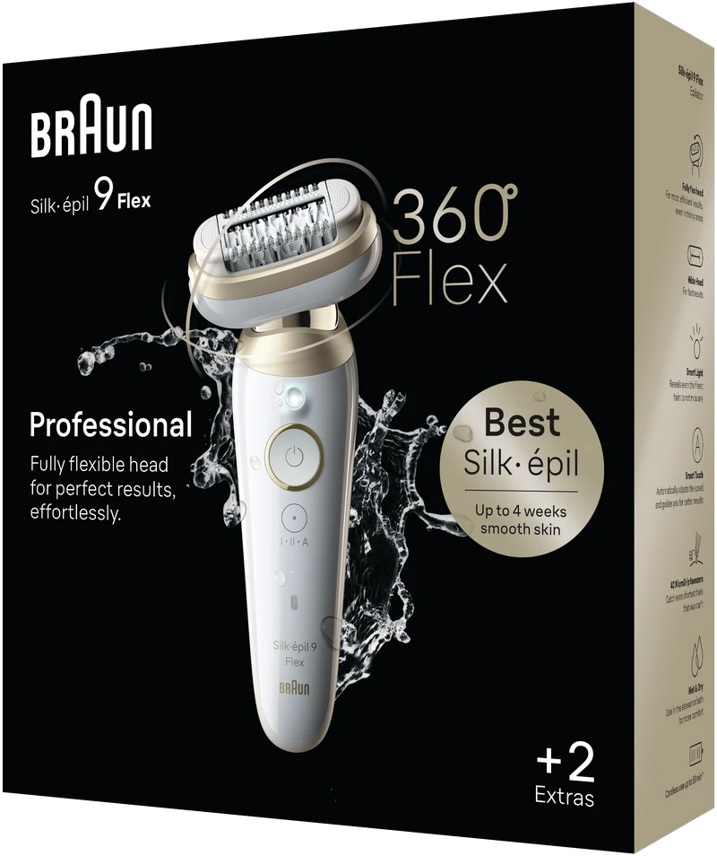 BRAUN SES9-011 3D Flex Epiliatorius