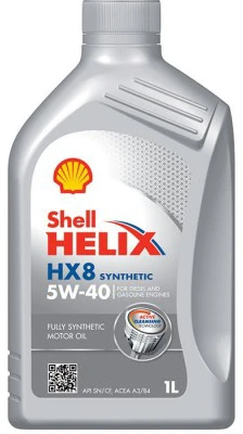 Tepalas Shell Helix HX8 5W - 40, sintetinis, 1 l