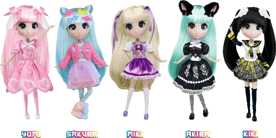 SHIBAJUKU Anime lėlė - Kiki, 30 cm