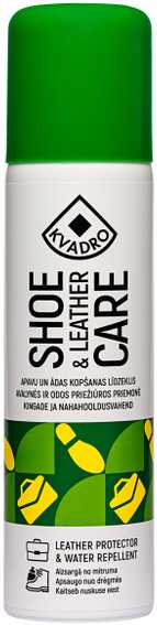 Kvadro Avalynės ir odos gaminių priežiūros priemonė KVADR 150ml
