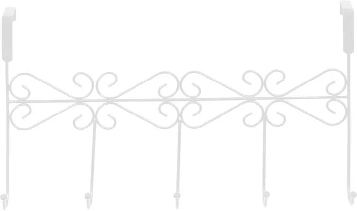 Domoletti HANGER 5 HOOKS D5 2-C1039.17 Baltas