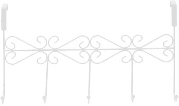 Domoletti HANGER 5 HOOKS D5 2-C1039.17 Baltas