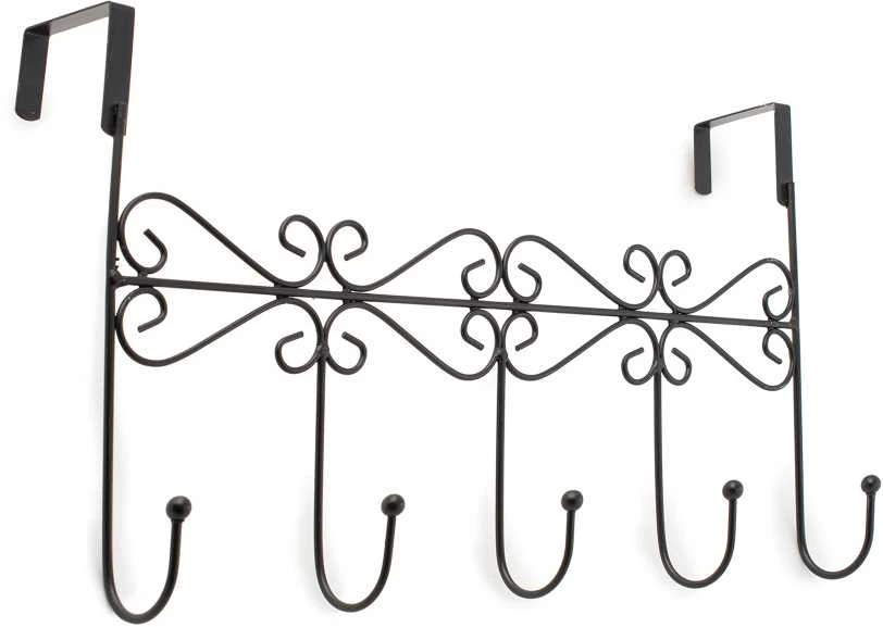 Domoletti HANGER 5 HOOKS D5 2-C1039.18 Juodas