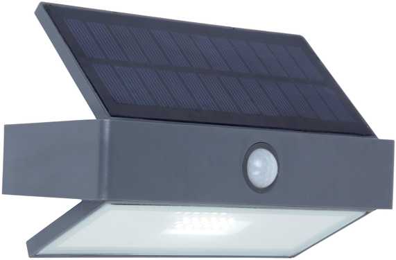 Sieninis šviestuvas Šviestuvas Lutec ARROW 6910601335, 2W, IP44, pilkas