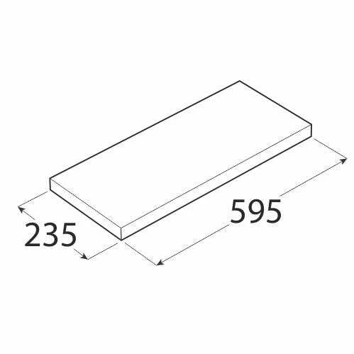 Lentyna Velano 65080 BI60/24, 595 x 38 x 235 mm