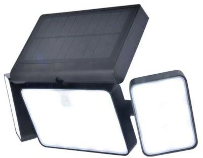 Lutec IŠMANUS ŠVIESTUVAS SU SAULĖS BATERIJA MESH 13W 1500LM IP44