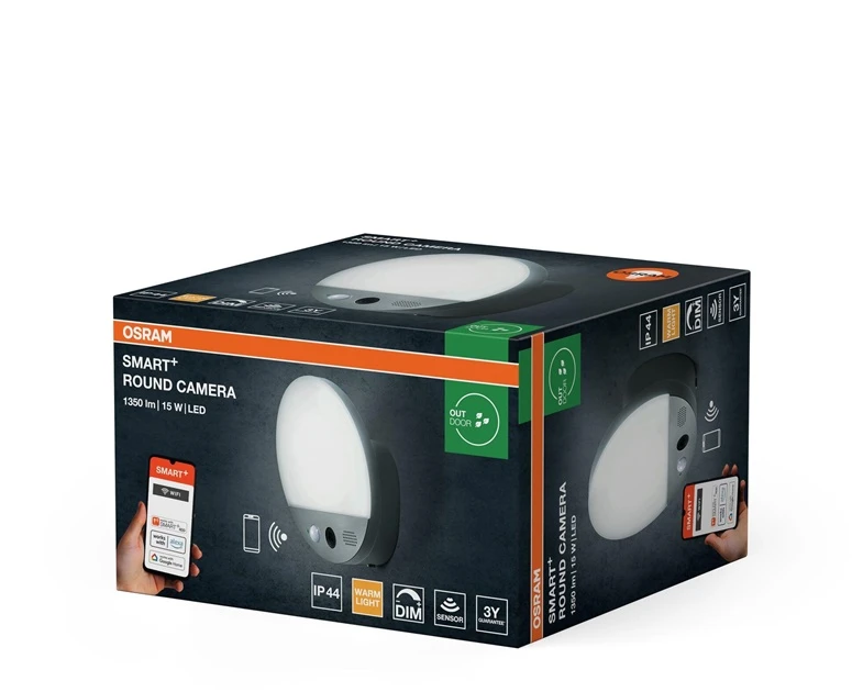 Sieninis lauko šviestuvas Osram 15 W. 950 lm. 3000 K