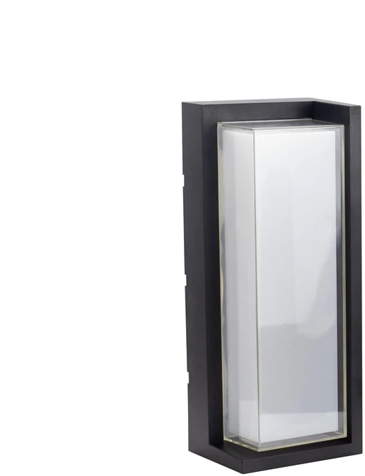 Sieninis šviestuvas Sieninis lauko šviestuvas Spectrum, 20W, LED, IP65, juodas,