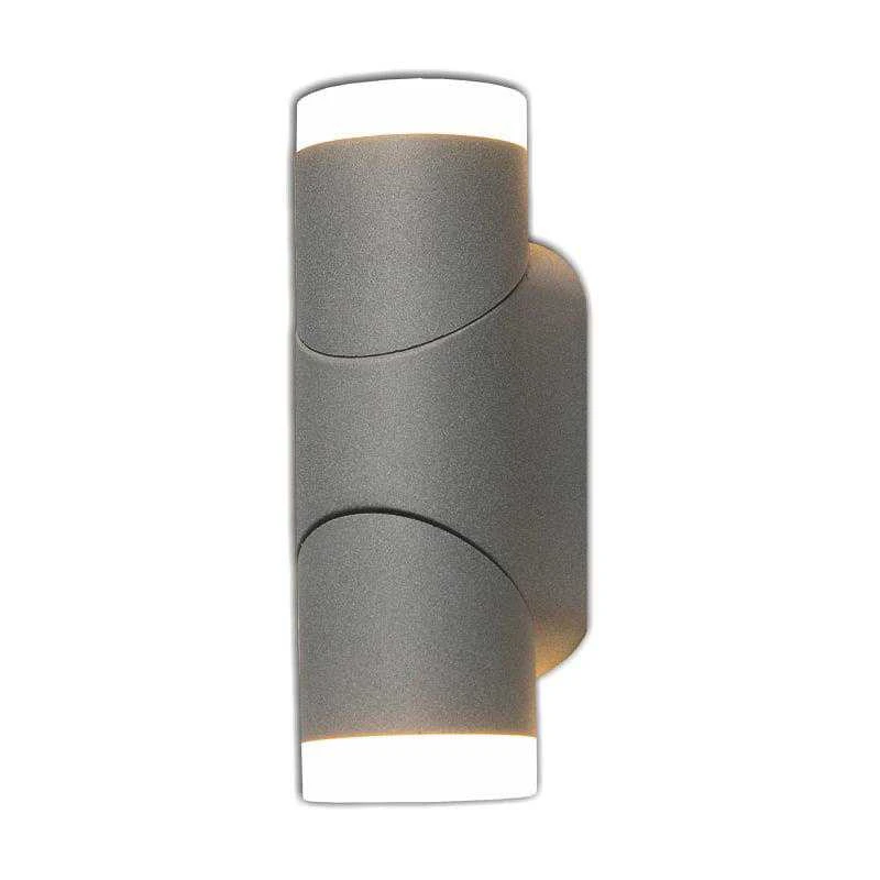 Sieninis šviestuvas Sieninis lauko šviestuvas Tope Sano, 6W, LED, IP65, antracito sp., 8 cm x 19.2 cm