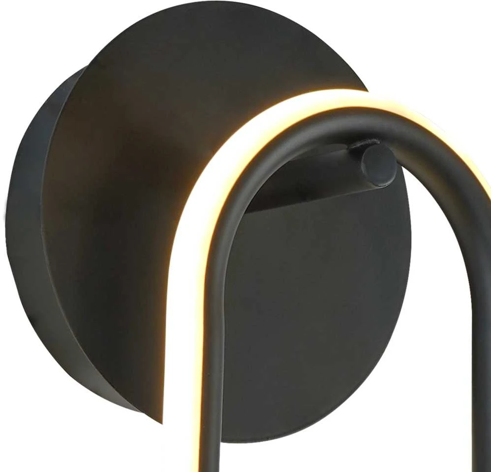Sieninis šviestuvas Kinkiet Domoletti WALL LED LIGHT EDIRNA 2 4000K Juodas