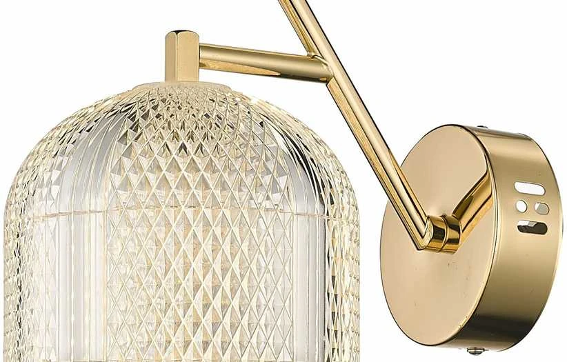 Sieninis šviestuvas Kinkiet Domoletti WALL LUMINAIRE LED C2360-1C GOLD