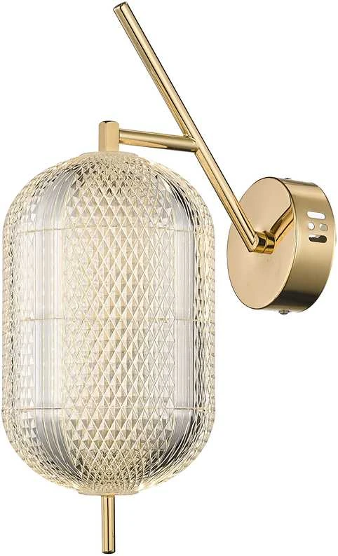 Sieninis šviestuvas Kinkiet Domoletti WALL LUMINAIRE LED C2360-1C GOLD