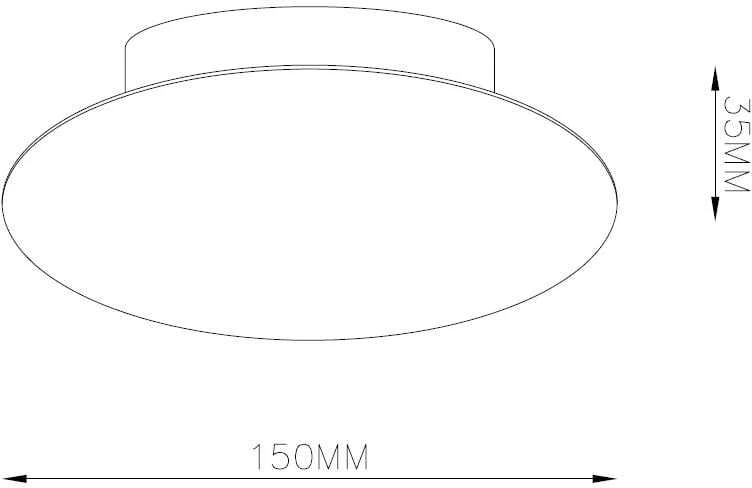 Sieninis šviestuvas Šviestuvas sieninis Domoletti Muna 18151-S-BK, 9 W, 4000 °K