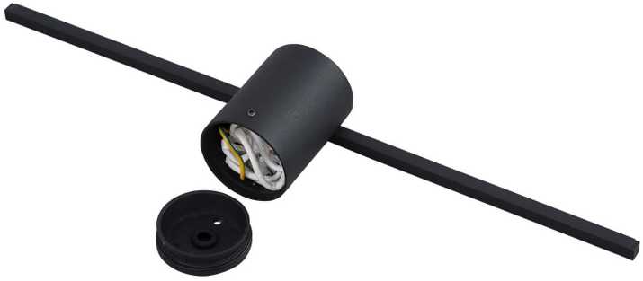 Sieninis šviestuvas Šviestuvas sieninis Light Prestige Modern Slim LP-777/1W M BK, LED, 3000 °K, 1 x 6 W