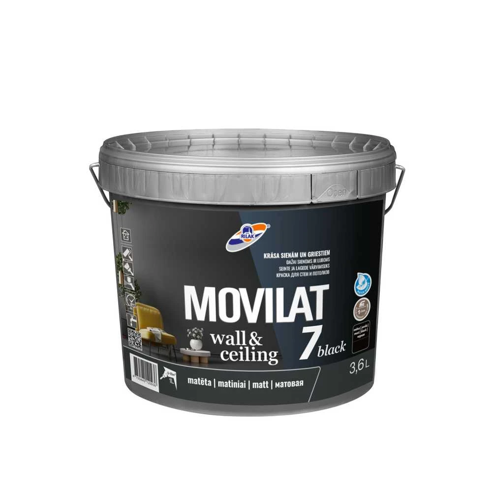 Rilak PAINT MOVILAT 7 Juodas 3.6L