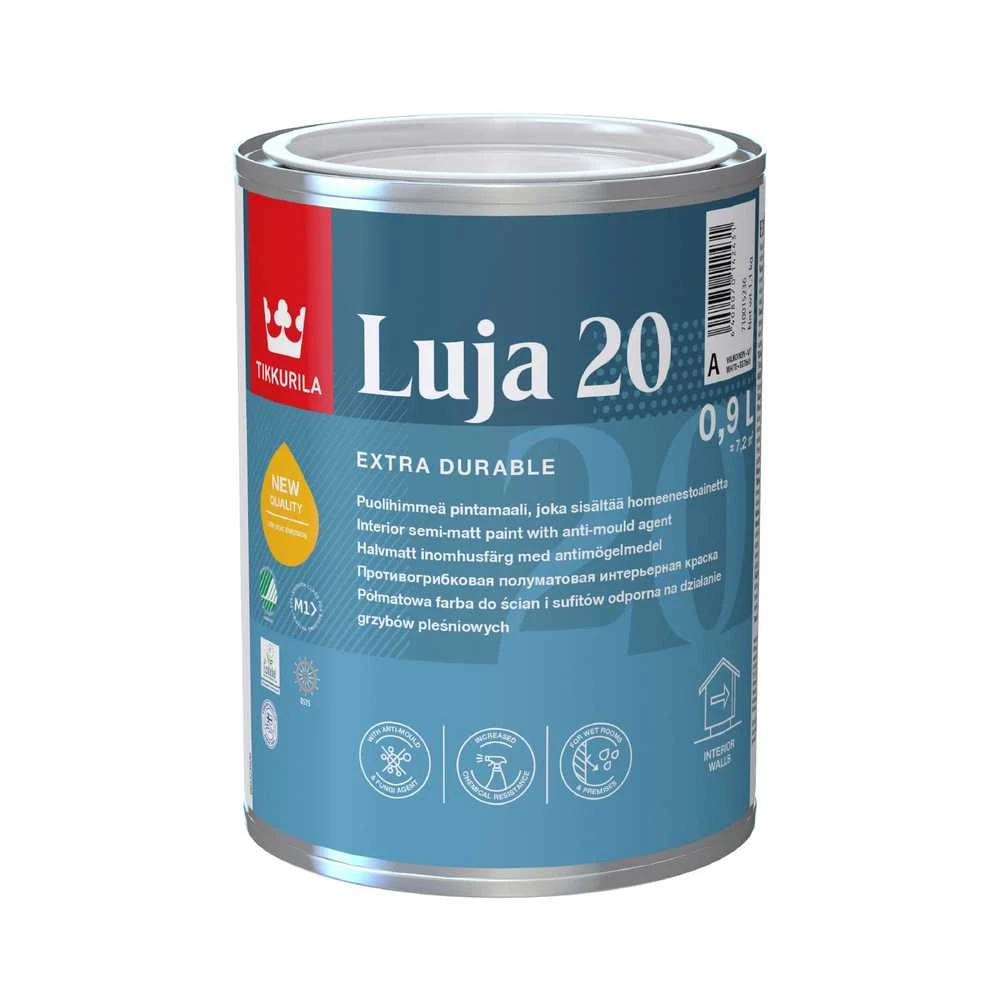 Tikkurila LUJA 20 C INTERIOR PAINT 0.9L