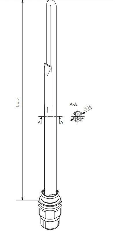 Sildelements Terma, 300 W