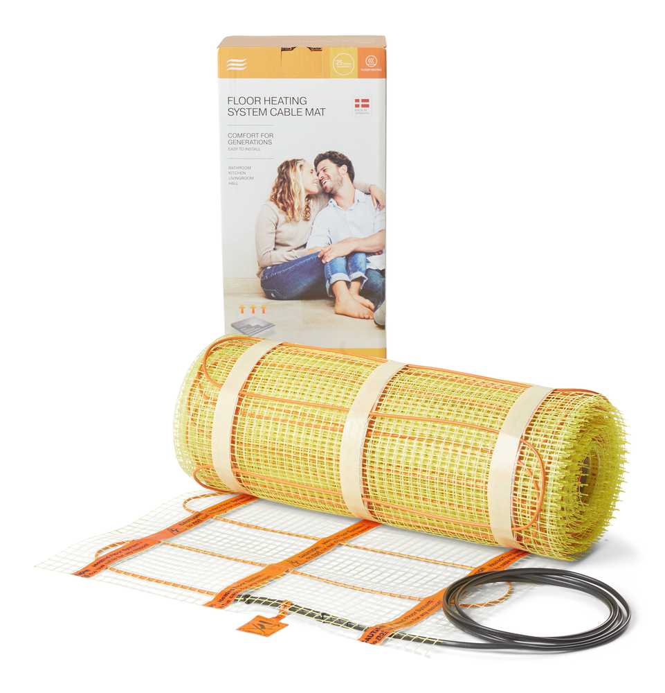 Šildymo kilimėlis Heatcom Heating Mat 72152012, 0.5 m x 2.4 m, 1.2 m², 180 W, 230 V