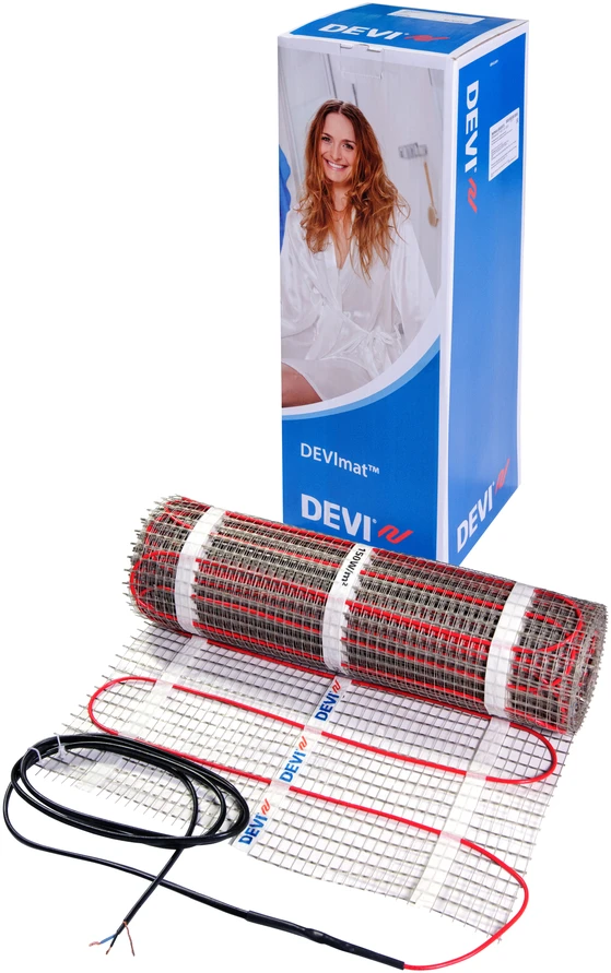 Šildymo kilimėlis Devi DEVIcomfort 150T ,DTIR, 83030582, 0.5 m x 16 m, 8 m², 1200 W, 230 V