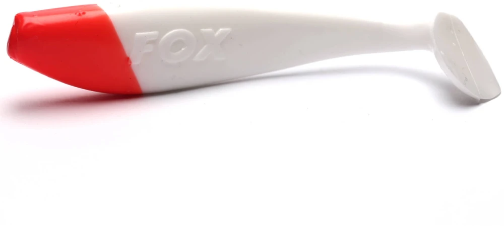 Silikoninis masalas Fox Rage Pro Zander - Raudona Head UV 7,5 cm