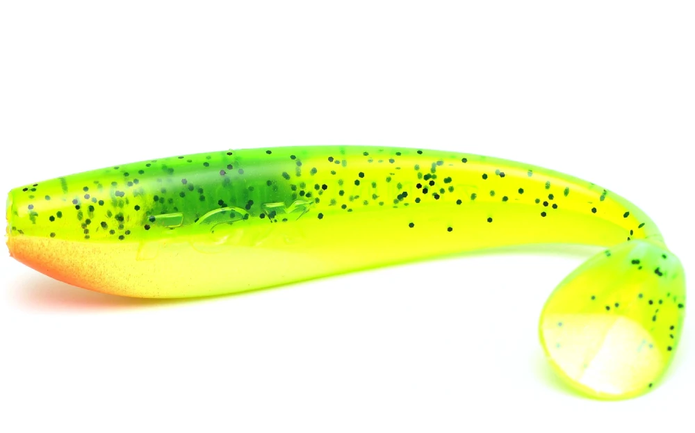 Silikoninis masalas Fox Rage Pro Zander - Lemon Tiger UV 12 cm