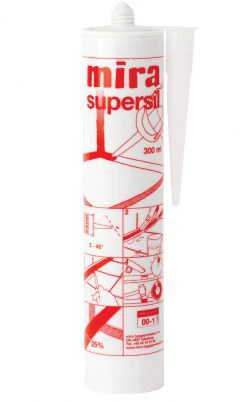 Silikoninė masė plytelių tarpams, Supersil 300 ml, Mira, Spalva: 121