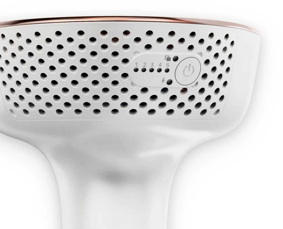 Kūno ir veido plaukų šalinimo epiliatorius Silkn Motion Premium, rožinės ir aukso spalvos