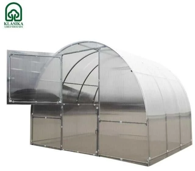 Meistro Kodas Šiltnamis KLASIKA EASY arkinis šiltnamis 3x4 m (12m2) 4mm danga